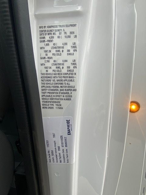 2027 Ford E-350SD Base Cutaway