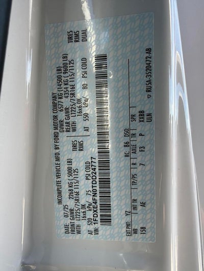 2026 Ford E-450SD Base