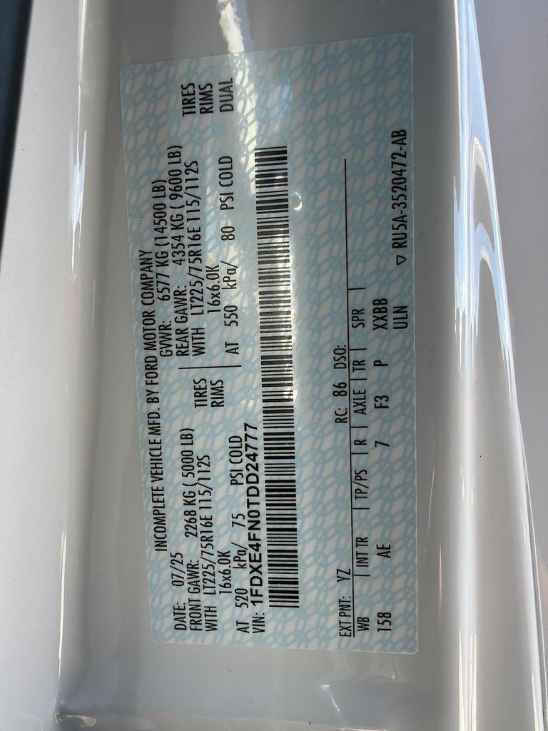 2026 Ford E-450SD Base