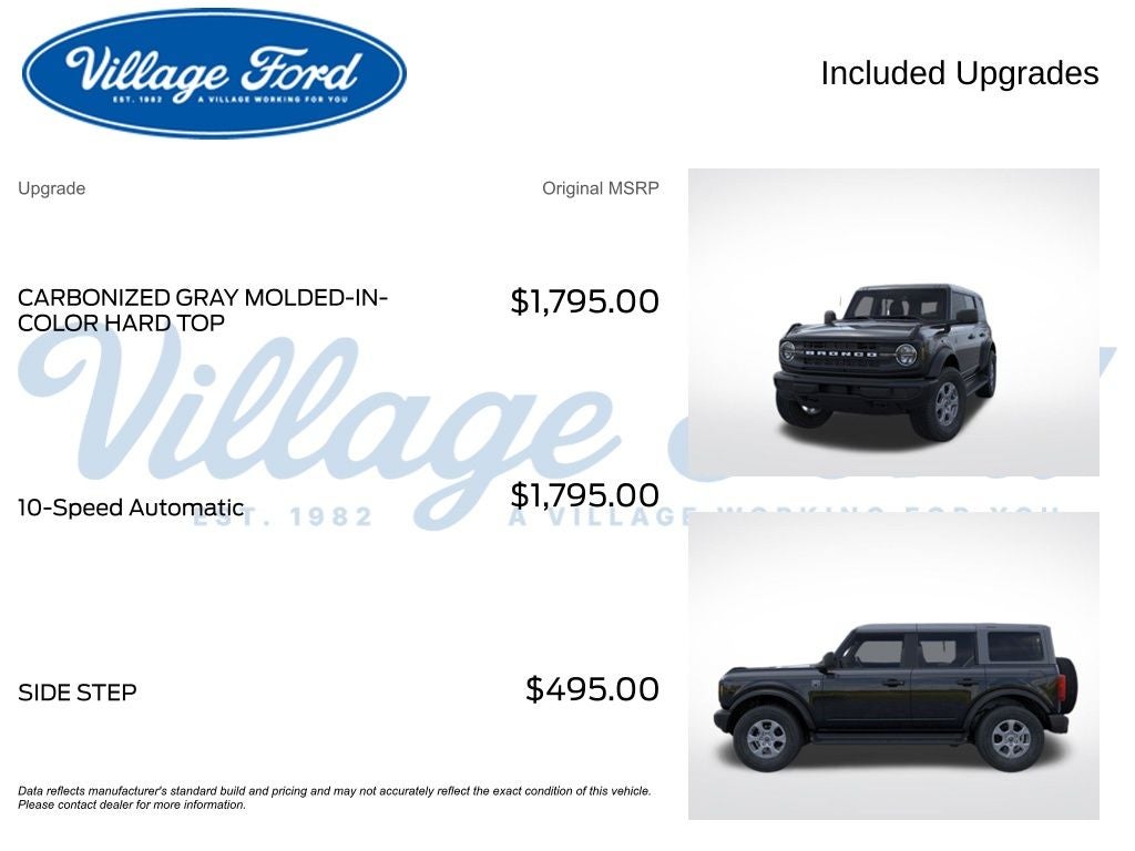 2026 Ford Bronco Big Bend