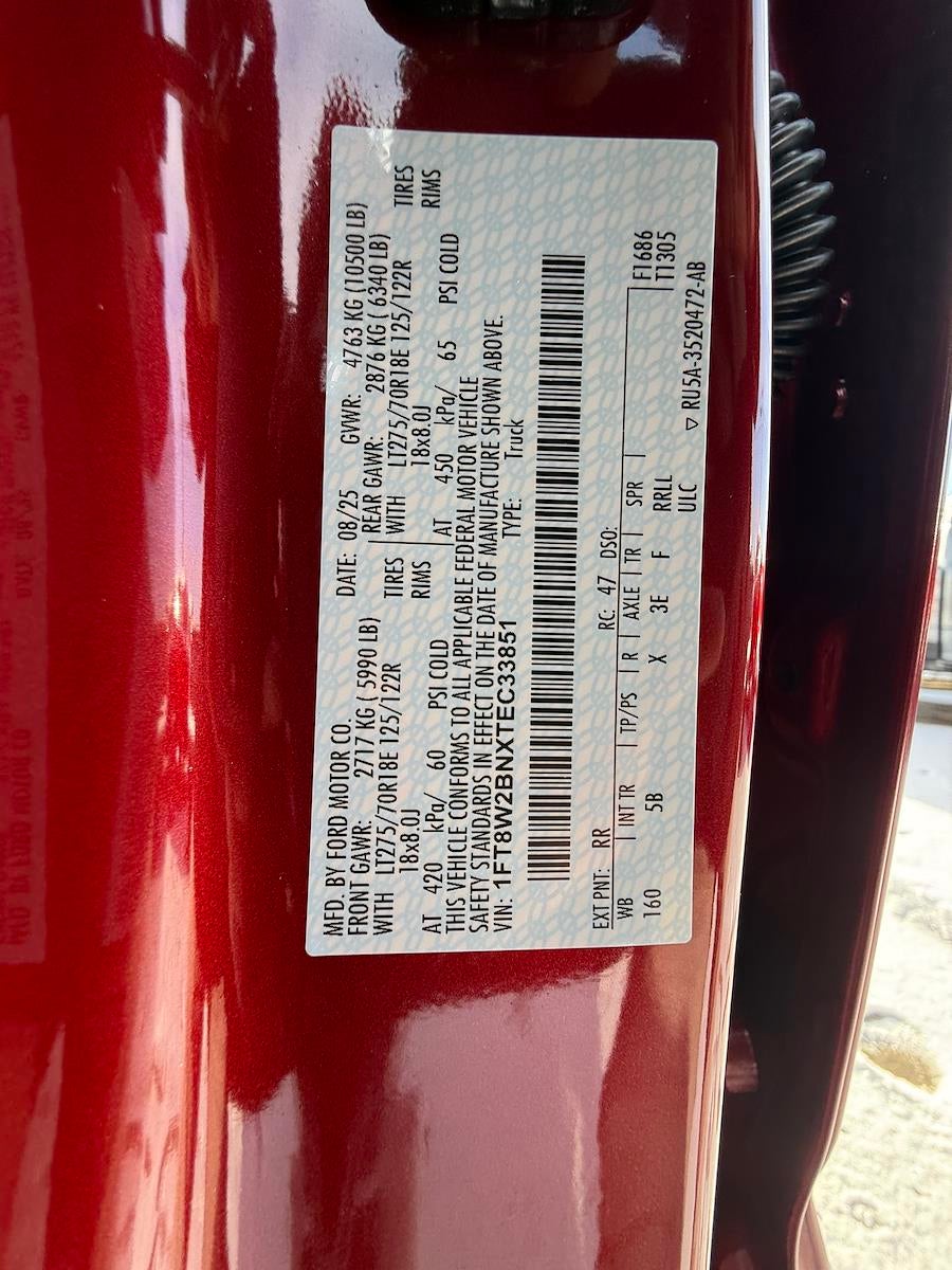 2026 Ford Super Duty F-250 SRW LARIAT