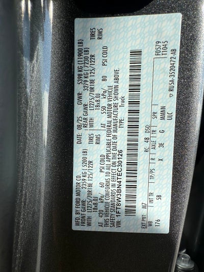 2026 Ford Super Duty F-350 SRW LARIAT