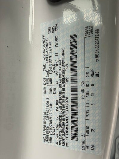 2026 Ford Super Duty F-350 DRW XLT