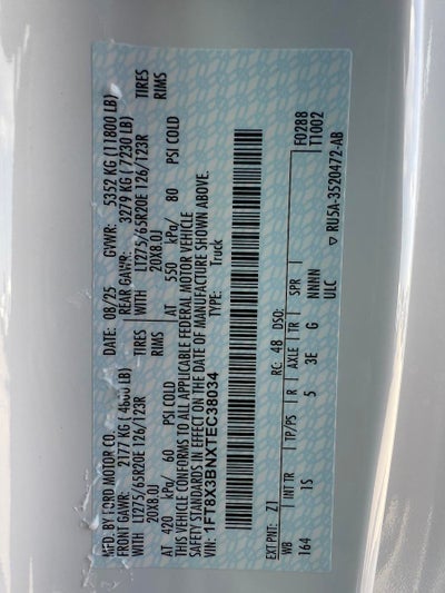 2026 Ford Super Duty F-350 SRW XL