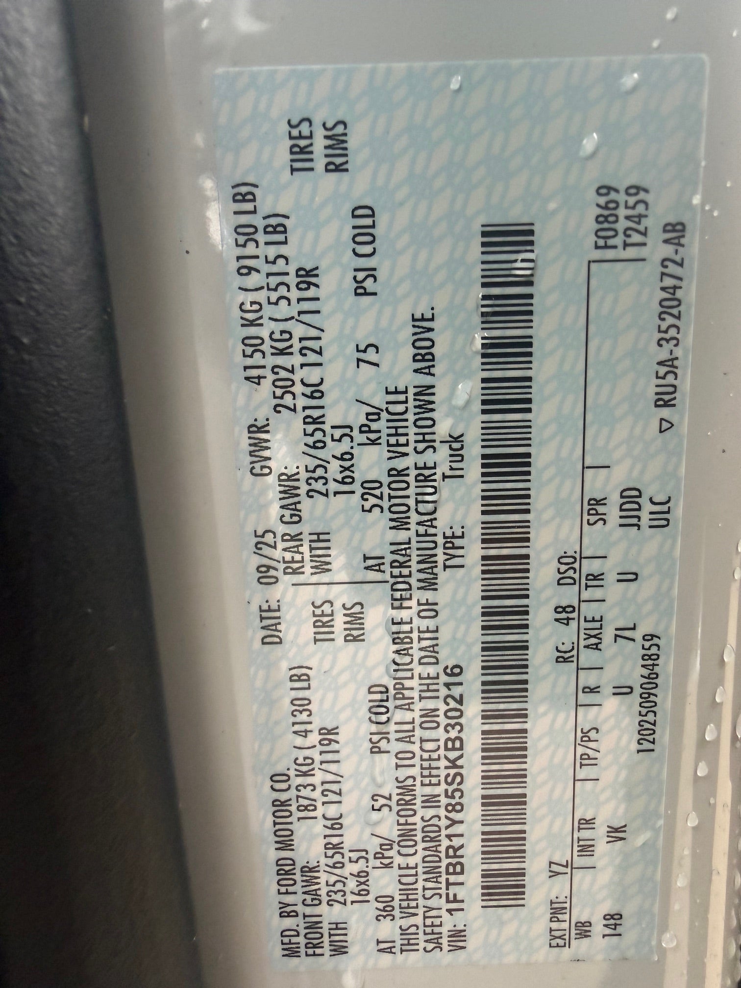 2025 Ford Transit Cargo Van Cargo Van