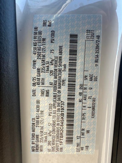 2025 Ford Transit Cargo Van Cargo Van