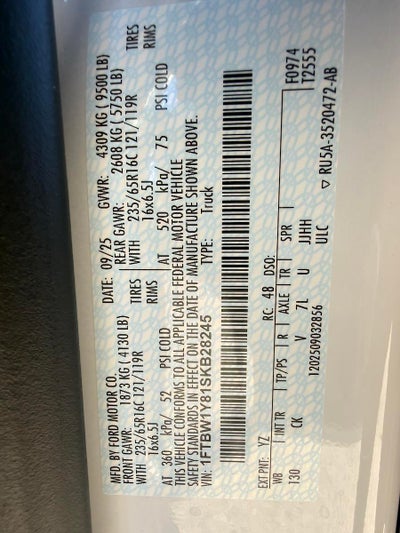 2025 Ford Transit Cargo Van Cargo Van