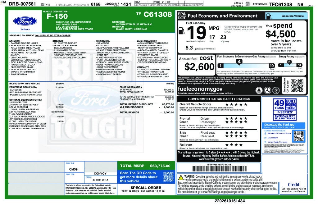 2026 Ford F-150 XLT