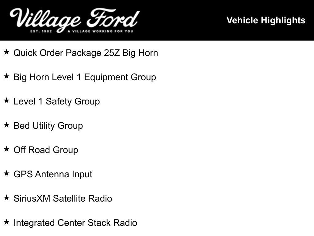 2022 RAM 1500 Big Horn/Lone Star