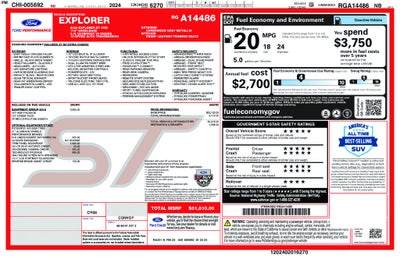 2024 Ford Explorer ST
