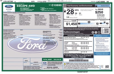 2020 Ford Escape SE