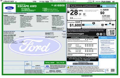2023 Ford Escape Active