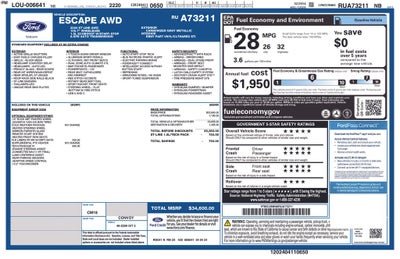 2024 Ford Escape ST-Line