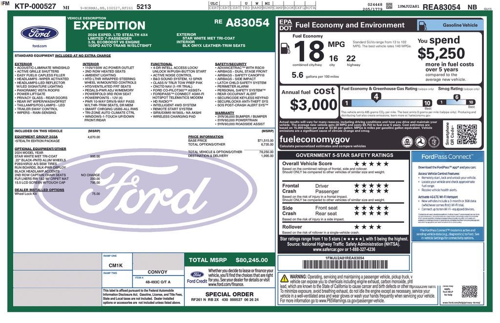 2024 Ford Expedition Limited