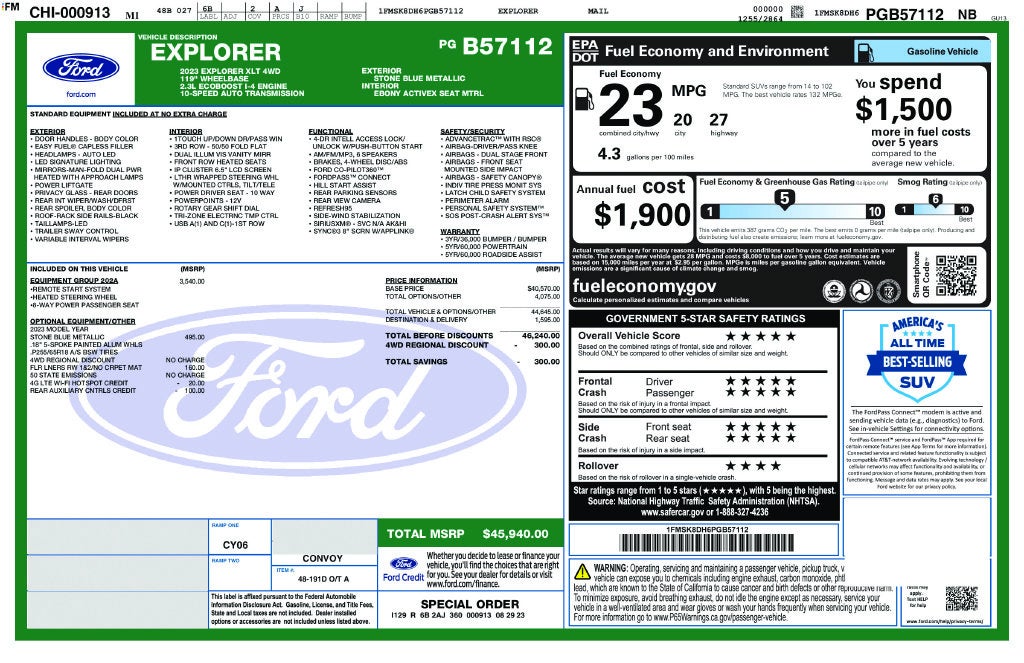 2023 Ford Explorer XLT