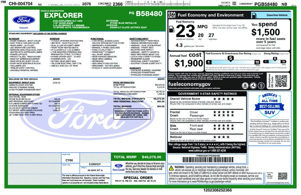 2023 Ford Explorer XLT