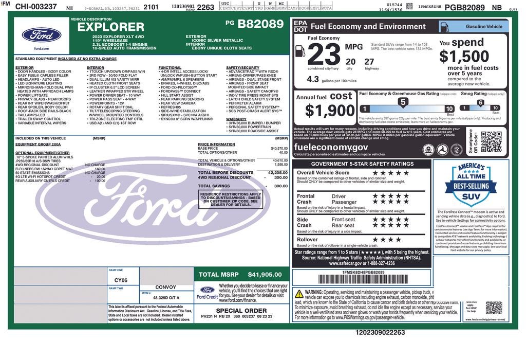 2023 Ford Explorer XLT