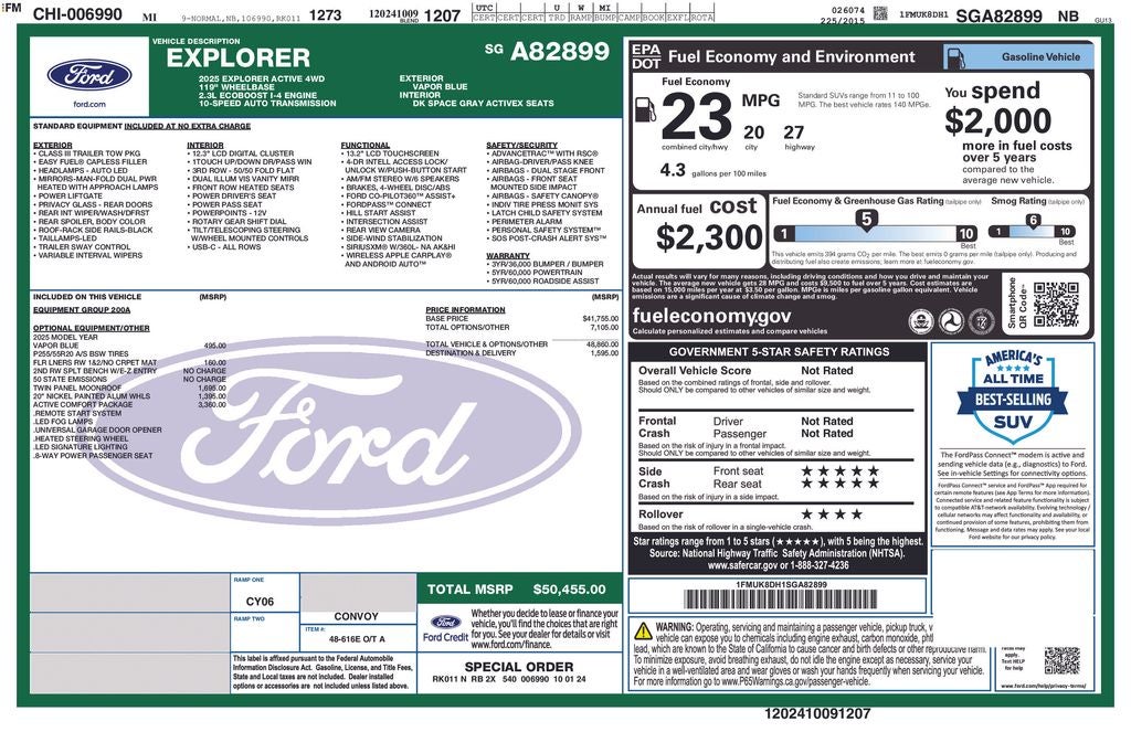 2025 Ford Explorer Active