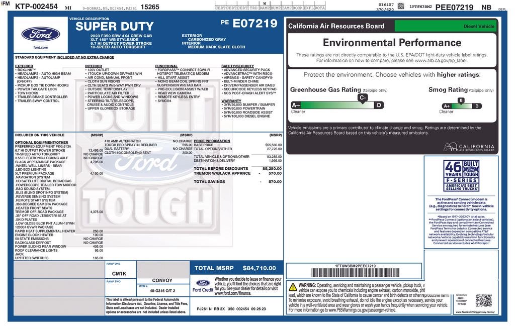 2023 Ford F-350SD XLT