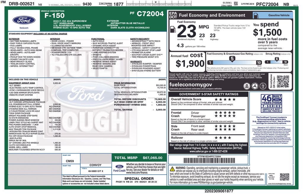 2023 Ford F-150 XLT