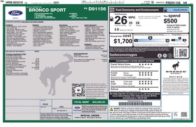 2023 Ford Bronco Sport Outer Banks