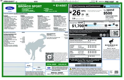 2023 Ford Bronco Sport Outer Banks
