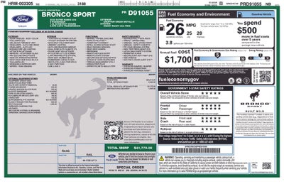 2023 Ford Bronco Sport Outer Banks