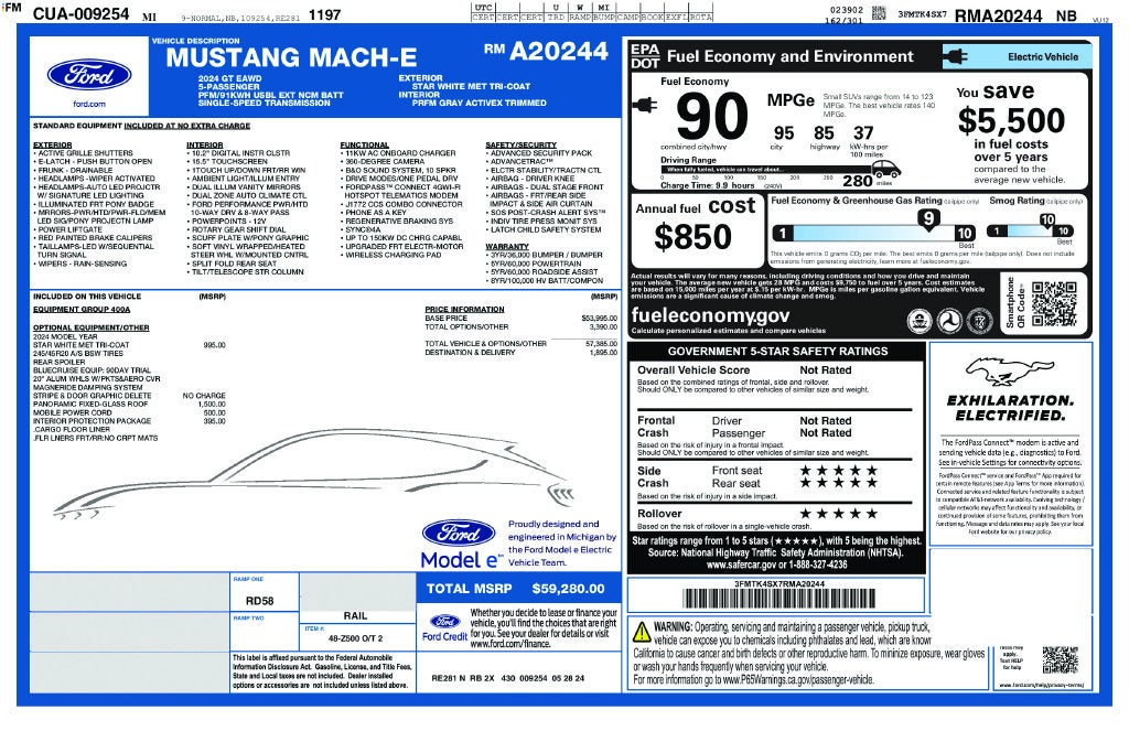 2024 Ford Mustang Mach-E GT