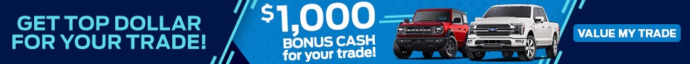 $1,000 Bonus Cash on your trade